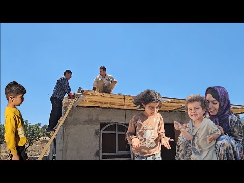 Making the wooden hut more durable. The ongoing debate between Azadeh and Tayyaba