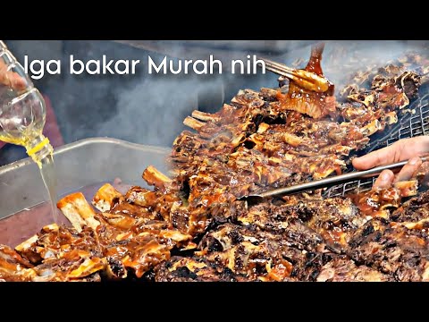 Rame nih, Iga Bakar Panglima sehari Ludess 500 Porsi - Indonesia Streetfood