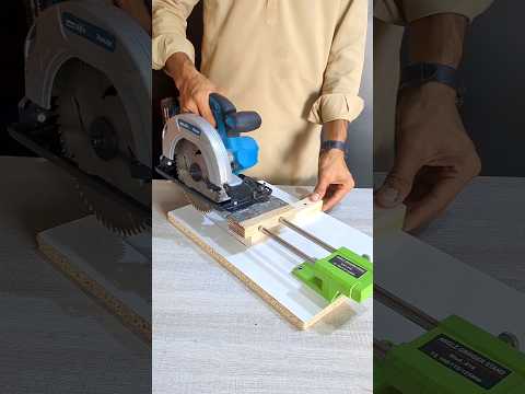 How to make a circular saw slide cutter