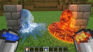 Realistic Lava vs Realistic Water - part 2 (what will happen?)