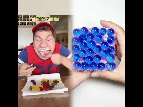 Sharing food with your sibling #shorts