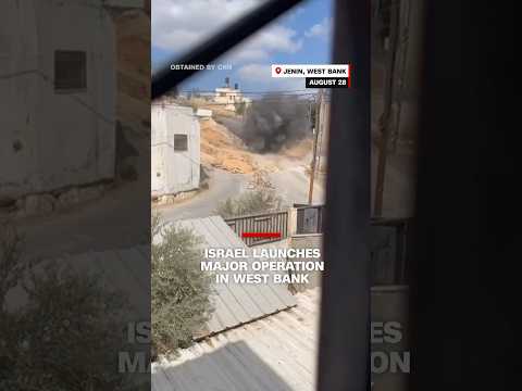 Israel launches major operation in West Bank