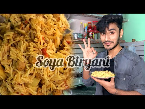 Vegetable soya chunks Biryani | vlog | वेज बिरयानी घर पे ||. Mrdeepak2782