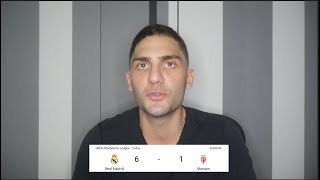 Real Madrid Destroy Monaco