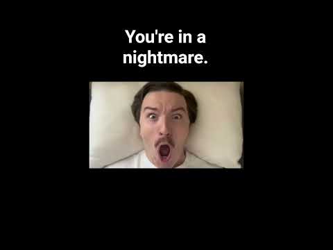 POV: You're in a nightmare. #memes  #horrorshort
