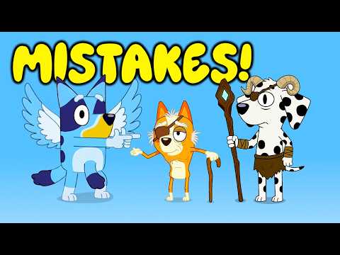 13 Funniest Mistakes in BLUEY