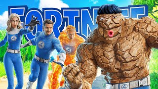 LOS 4 FANTÁSTICOS X FORTNITE es REAL