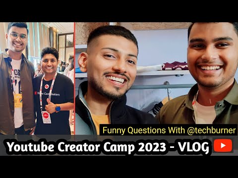 My First YouTube Creator Vlog 2023 ❤️ | @TOPHINDIFACTS1 |Funny meet-up with ‎@TechBurner |#vlog