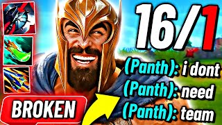 PANTHEON DOESN’T NEED A TEAM (Glorious 1v5)