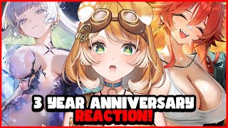 BIG NIKKE NEWS!🎊3rd Anniversary reaction!【#BonnieBarkswell / #globie】#