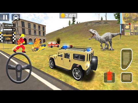 Police Dift Car Driving Simulator - Rescue Car Driving Games - Android Gameplay