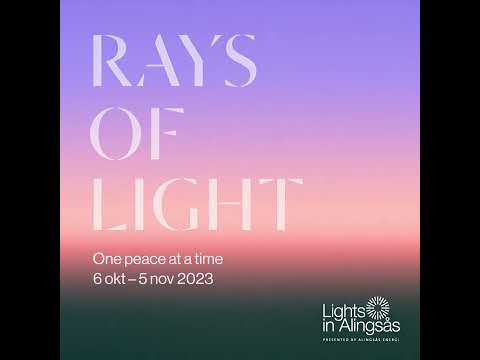 2023 års tema - Rays of Light - One peace at a time