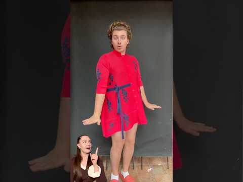 A dress that shocks 😱 I didn’t expect to see this 🤯