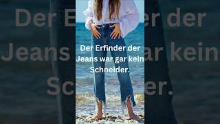 Der Erfinder der Jeans war kein Schneider 😳👖#LeviStrauss #Jeans #Geschichte #Mode #Deutschland #USA
