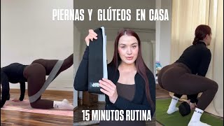 RUTINA INTENSA PIERNAS Y GLÚTEOS 🍑EN CASA . CORTITA PERO INTENSA . AUMENTA TUS GLÚTEOS