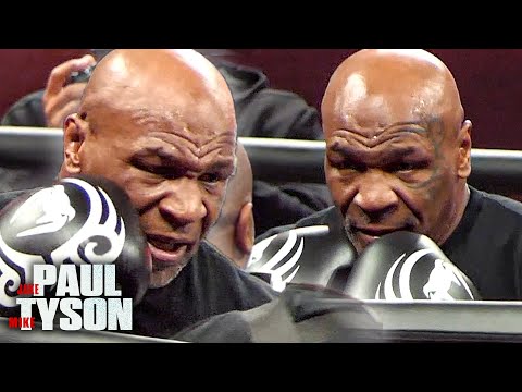 HE’S STILL GOT IT!! • WATCH Mike Tyson’s SHOCKING POWER on Pads | Jake Paul vs Mike Tyson