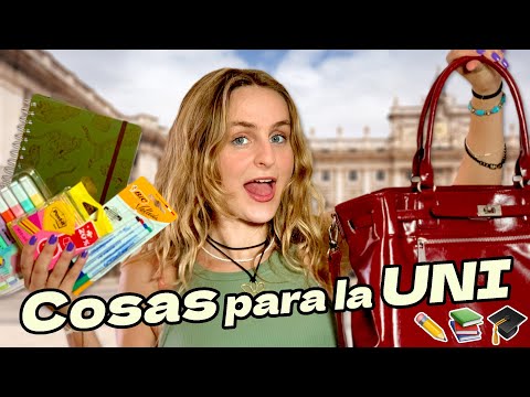 Vuelta a CLASES 🚌 Compras de Última Hora 🛍 Qué Hay en mi BOLSO de UNIVERSIDAD 👜 Organiza tu vida 🗓