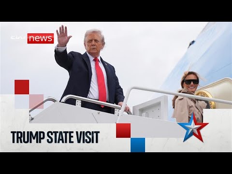 President Trump heads to the UK for state visit