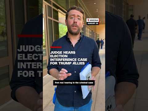 Judge hears election interference case for Trump allies