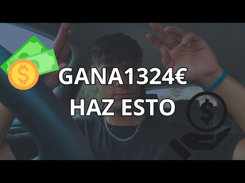 GANE 1324€ mientras dormía ( COMO GANAR DINERO SIENDO JOVEN FACIL Y RAPIDO )