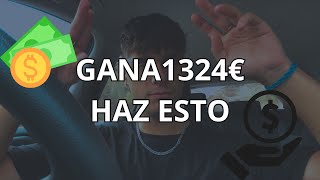 GANE 1324€ mientras dormía ( COMO GANAR DINERO SIENDO JOVEN FACIL Y RAPIDO )
