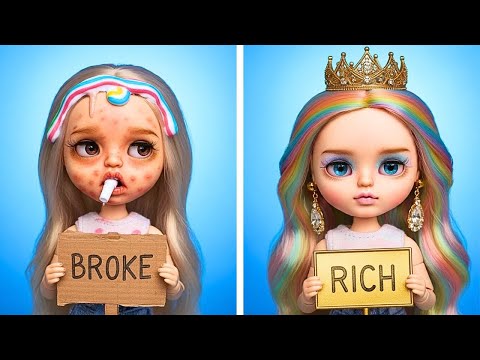 حولت الدمية المفلسة إلى غنية جدًا! 💅🤑 أصدقائي يشعرون بالغيرة الآن!