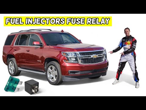 CHEVROLET TAHOE SUBURBAN FUEL INJECTORS FUSE RELAY LOCATION REPLACEMENT 2015 2016 2017 2018 2019 202