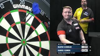 Martin Schindler v Gabriel Clemens Players Championship 22 2022 Round 3