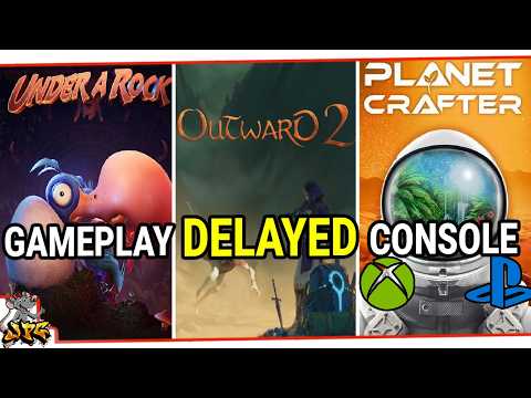 Planet Crafter Console Release PS5 & Xbox Gamepass! Under A Rock Alpha Gameplay & Outward 2 Delayed!