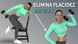 BRAZOS DELGADOS Y DEFINIDOS con mancuernas | Elimina flacidez de los tríceps | NAYLA Vlogs