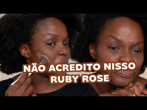 TESTANDO PRODUTOS VARIADOS DA RUBY ROSE