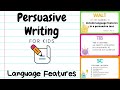 Persuasive Writing Techniques and Concepts