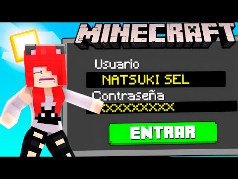 HACKEO LA CUENTA DE NATSUKISEL EN MINECRAFT TROLL 😱