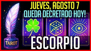 ESCORPIO   🔥    LECTURA DE TAROT Y HOROSCOPO DE DINERO, AMOR, EXITO Y ABUNDANCIA 🔥 #ESCORPIO