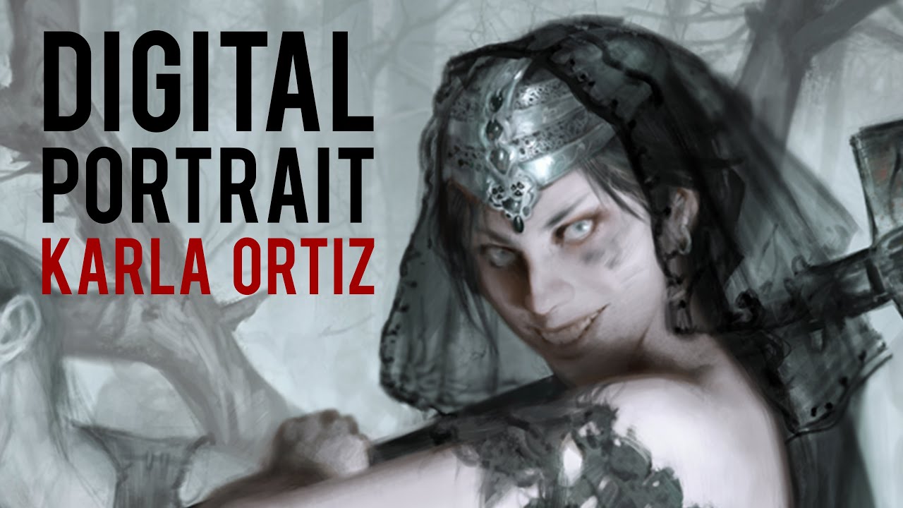 Mythological Portraiture with Karla Ortiz - Proko