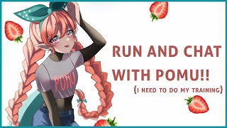 【RUNNING TRAINING】let's chat while I exercise~【NIJISANJI EN | Pomu Rai