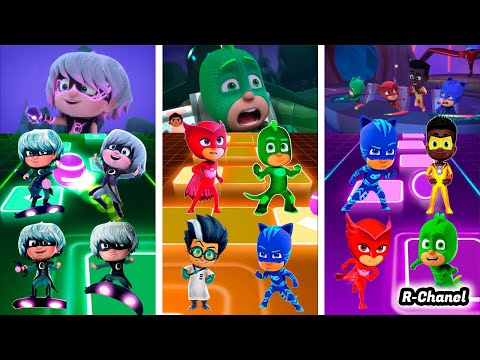 PJ Masks Team: CATBOY vs OWLETTE vs GEKKO vs LUNA GIRL