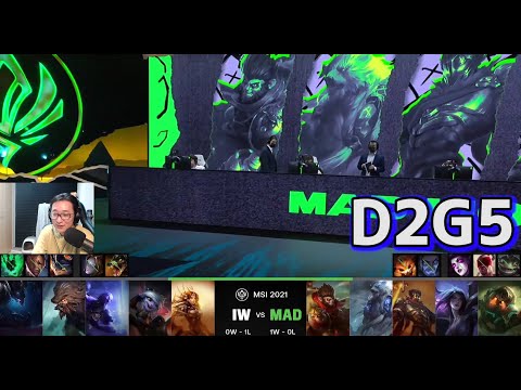 IW vs MAD | MSI2021 日本語実況解説 - Group Stage Day2 Game 5