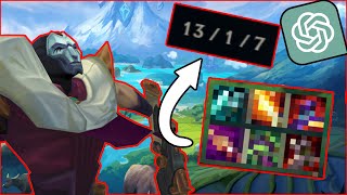 CHAT GPT WYBIERA MI BUILDY (League of Legends)