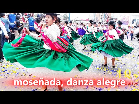 Moseñada, una danza alegre y movida, entrada folclórica boliviana UPEA