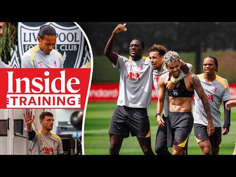 Inside Training: Competitive games and late Luis Diaz winner! | Liverpool FC