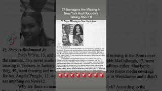 77 Teenagers Are Missing In NY