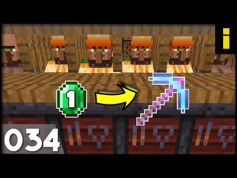 Hermitcraft 7 | Ep 034: Over-Powered Villagers!