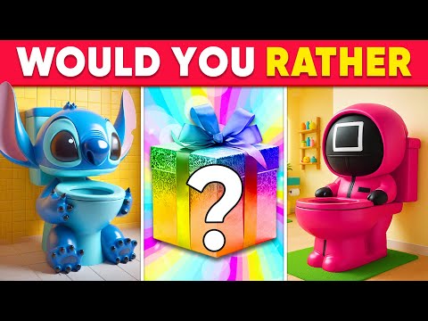 Would You Rather...? LUXURY Mystery Gift Edition 🎁❓🦄 Daily Quiz