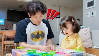 [VLOG] 로아의 창의력에 하루종일 감탄한 아빠🎨
