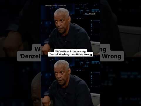 Did you know this? #denzelwashington #Live