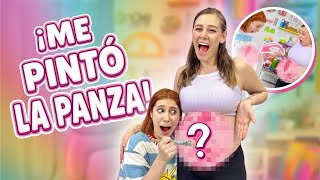 ¡PAU BOLZAN PINTÓ MI PANZA DE EMBARAZADA! 🤰🏼😳