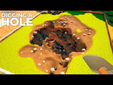 「お宝が眠っている」と噂の庭をひたすら掘りまくるゲームがトラウマ級に怖かった【A Game About Digging A Hole】