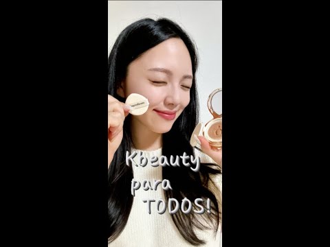 Kbeauty para pieles MORENITAS!? 😱 Unboxing de cushions con 10 tonos diferentes! #shorts