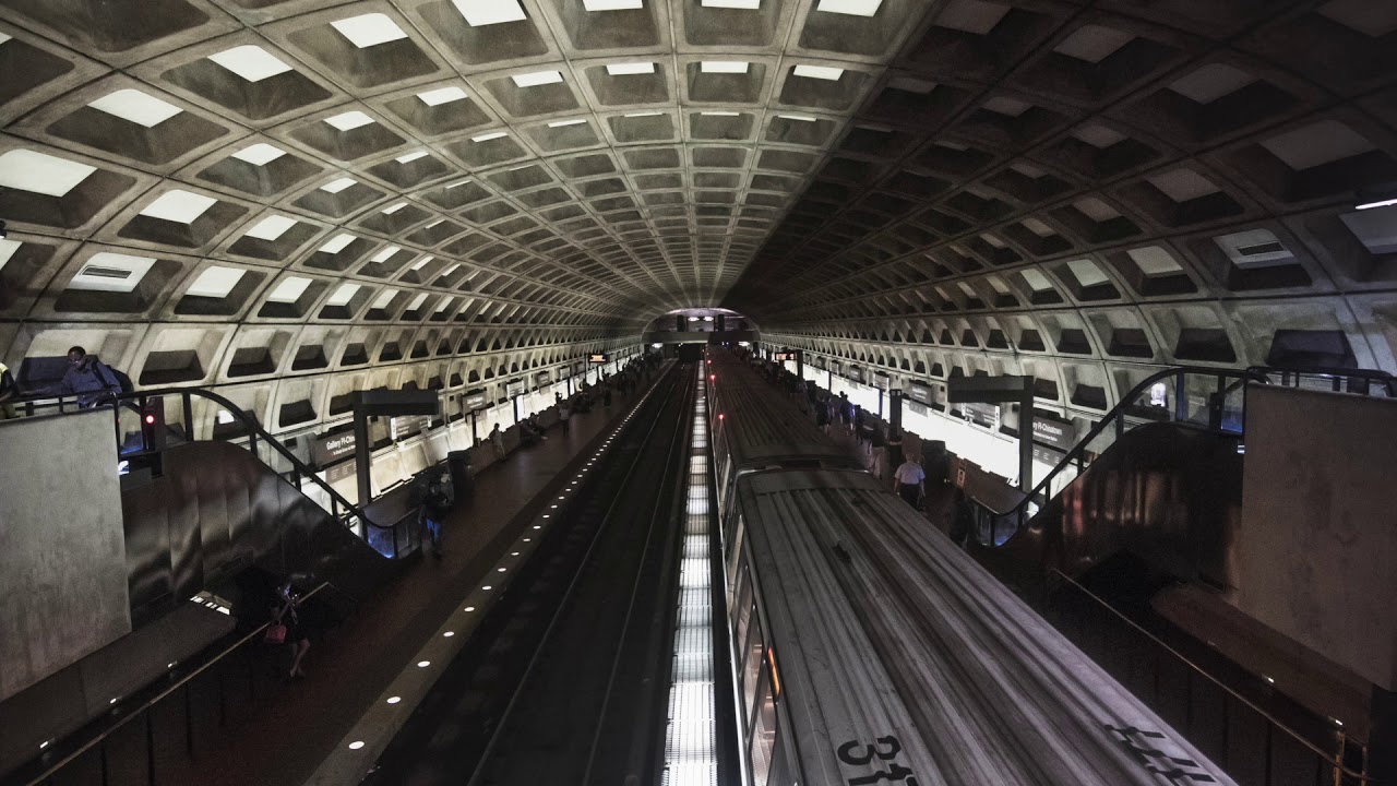Train Station Ambience Sounds in Washington DC